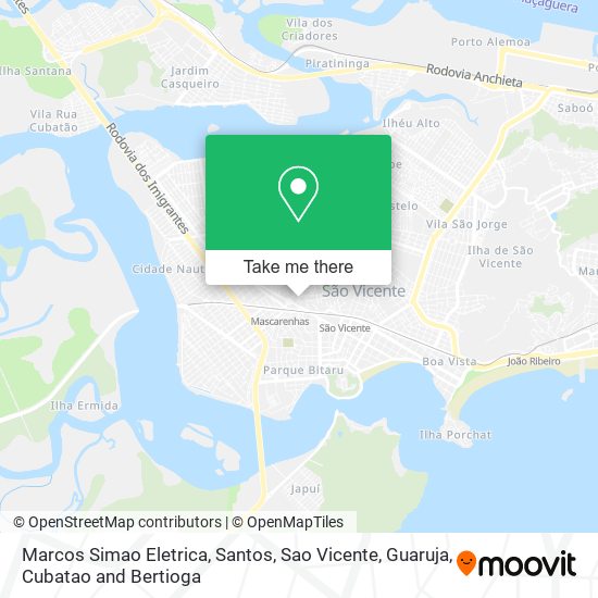 Marcos Simao Eletrica map