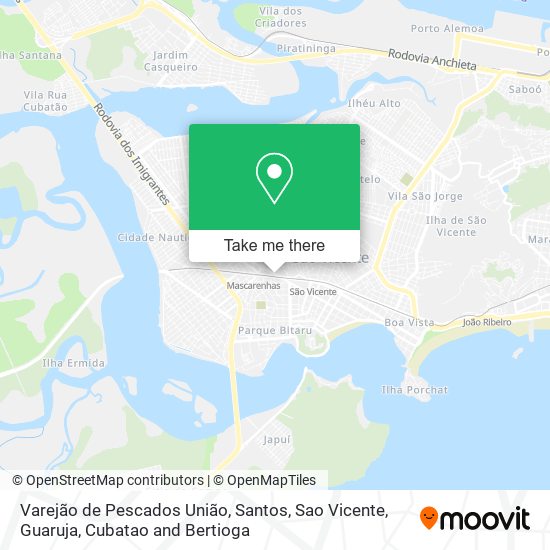 Varejão de Pescados União map