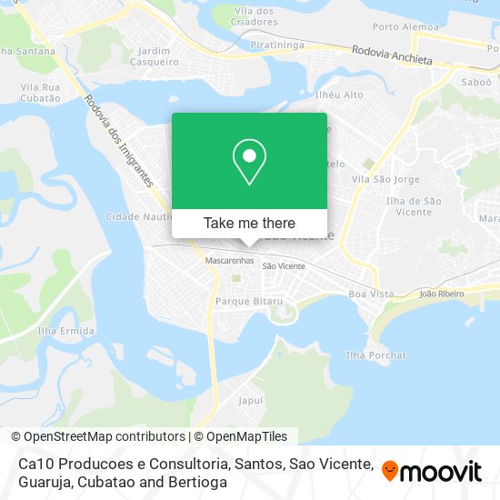 Ca10 Producoes e Consultoria map