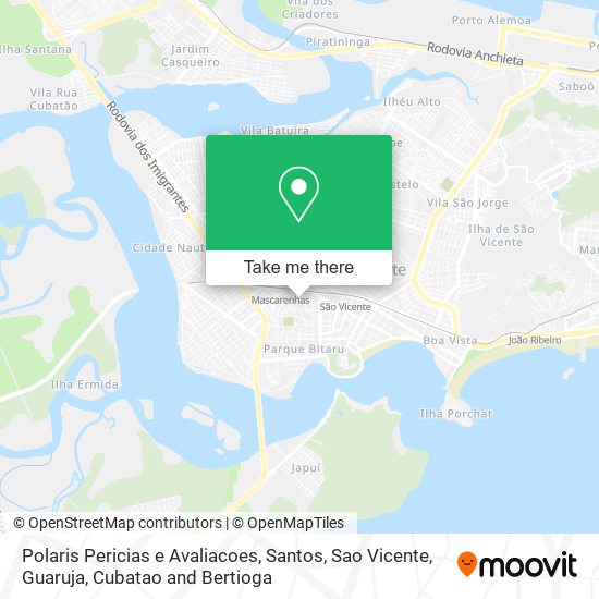 Polaris Pericias e Avaliacoes map