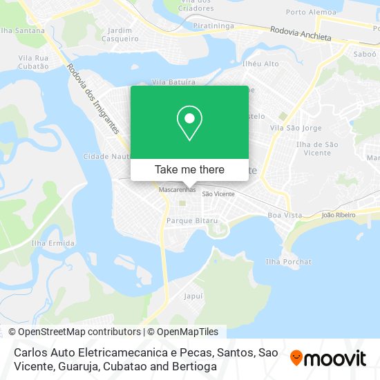 Carlos Auto Eletricamecanica e Pecas map