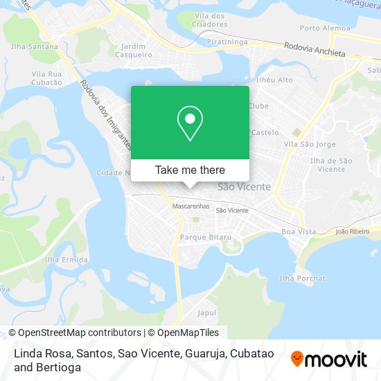 Linda Rosa map
