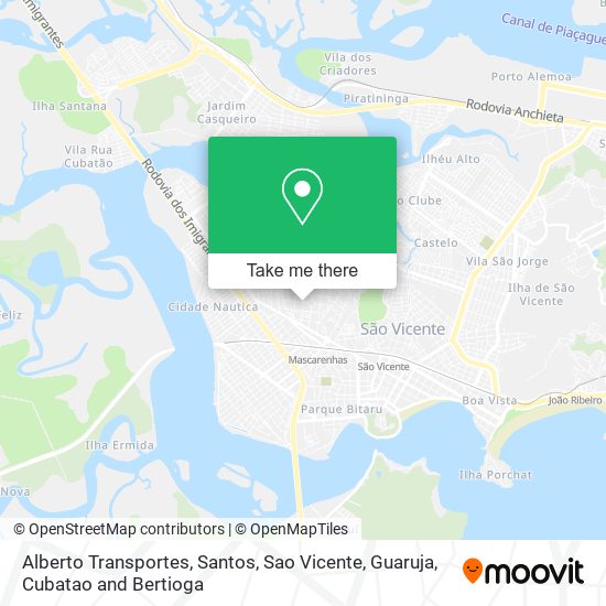 Alberto Transportes map