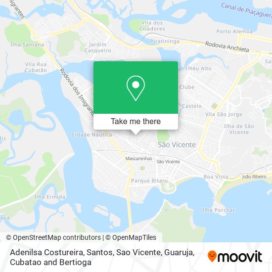 Adenilsa Costureira map
