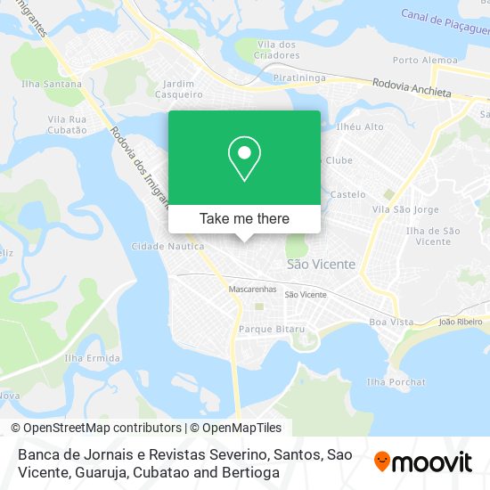 Banca de Jornais e Revistas Severino map