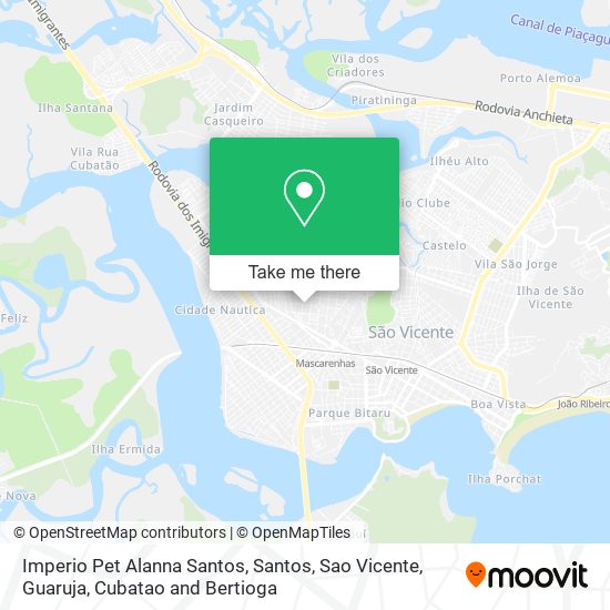 Imperio Pet Alanna Santos map