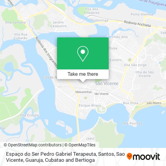 Espaço do Ser Pedro Gabriel Terapeuta map