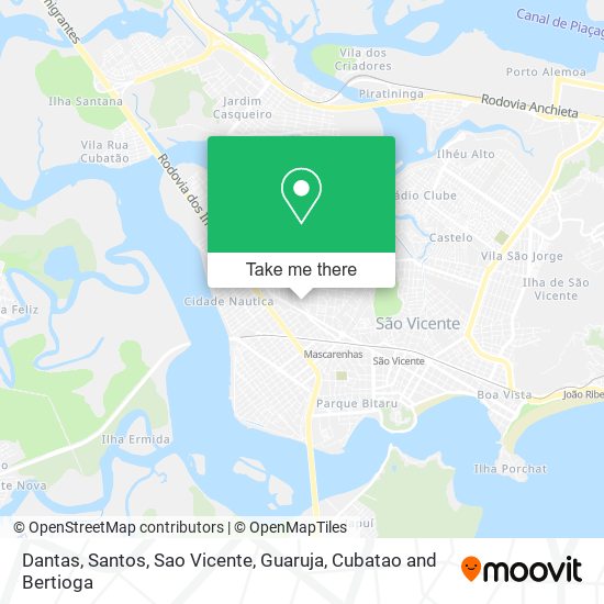 Dantas map