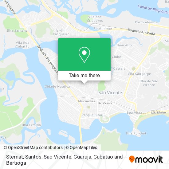 Sternat map