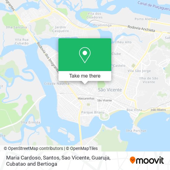 Maria Cardoso map
