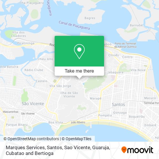 Marques Services map