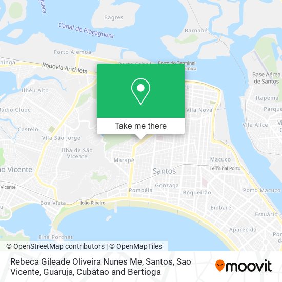 Rebeca Gileade Oliveira Nunes Me map