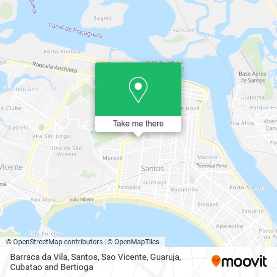 Barraca da Vila map