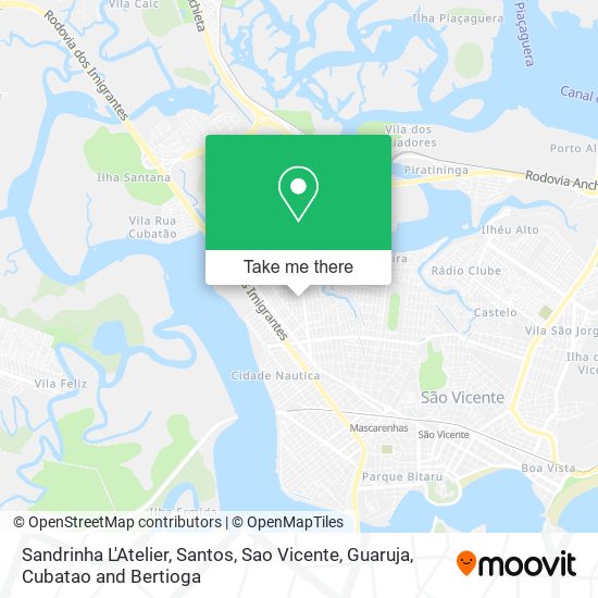 Sandrinha L'Atelier map