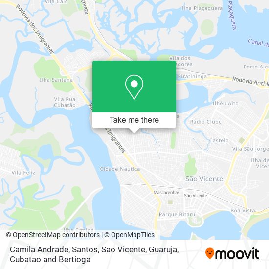 Camila Andrade map