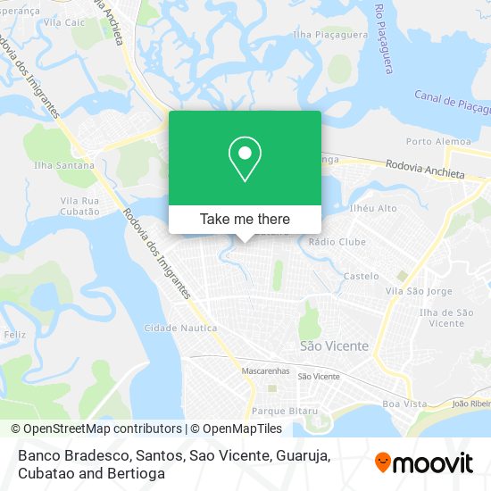 Banco Bradesco map