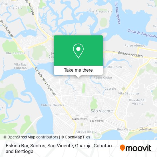 Eskina Bar map