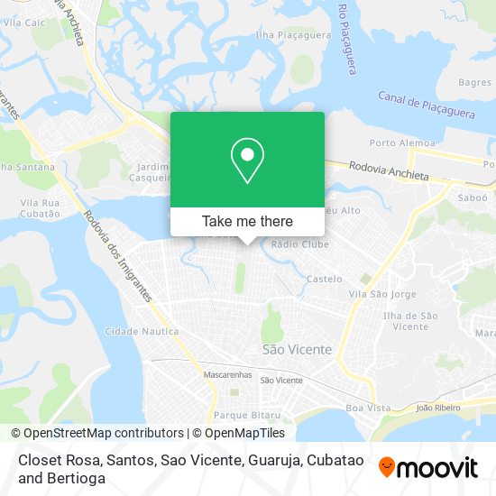 Closet Rosa map