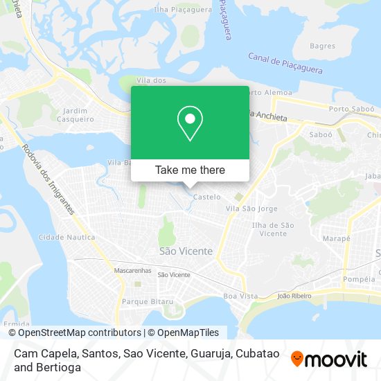 Cam Capela map