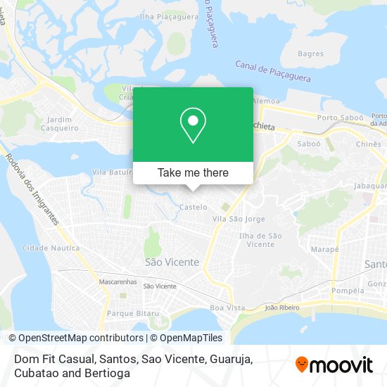 Dom Fit Casual map