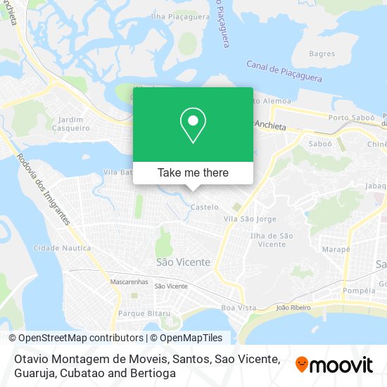 Mapa Otavio Montagem de Moveis