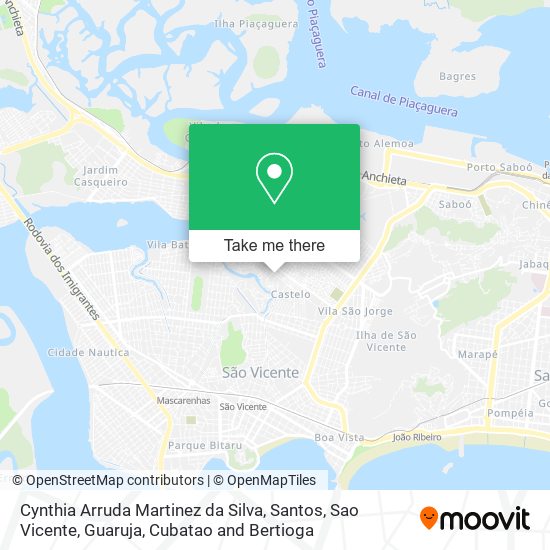 Mapa Cynthia Arruda Martinez da Silva