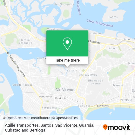 Agille Transportes map