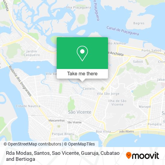 Rda Modas map