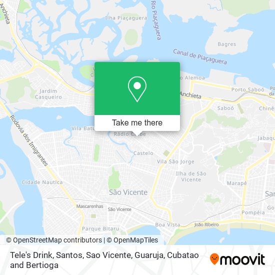 Tele's Drink map
