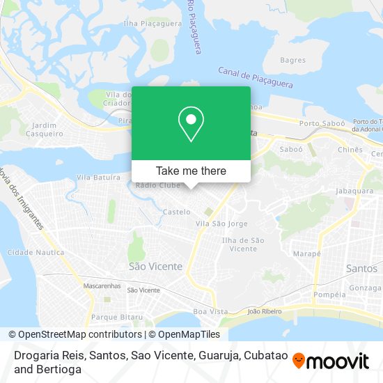 Drogaria Reis map