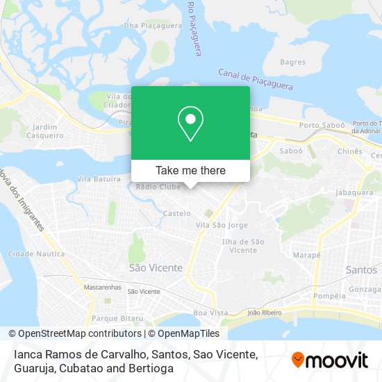 Ianca Ramos de Carvalho map
