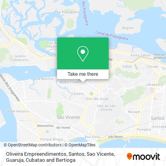 Oliveira Empreendimentos map