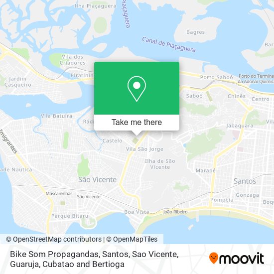 Mapa Bike Som Propagandas