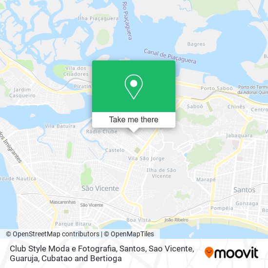 Club Style Moda e Fotografia map