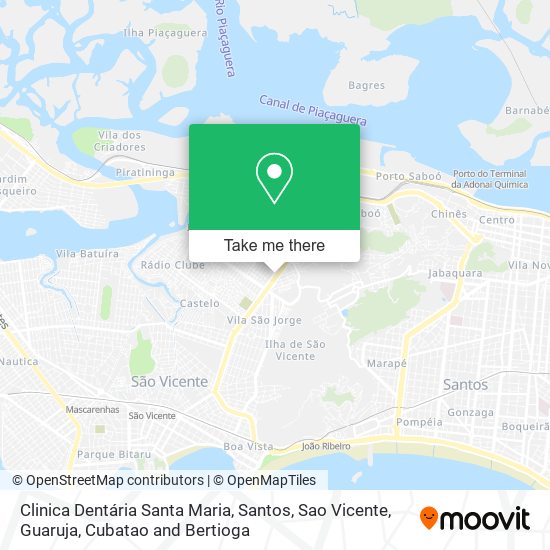 Clinica Dentária Santa Maria map