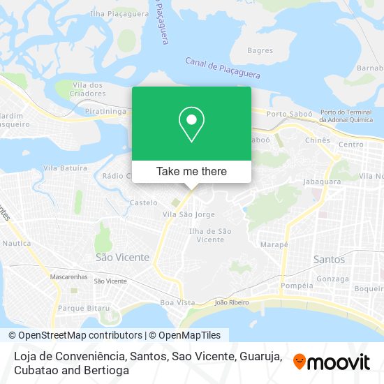 Loja de Conveniência map