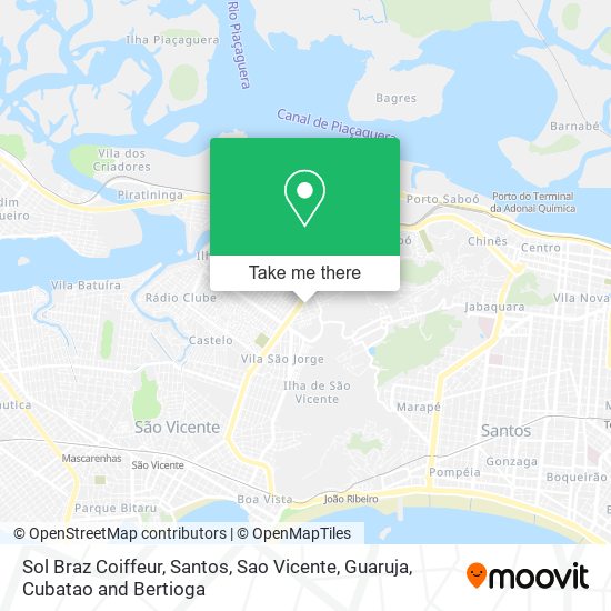 Sol Braz Coiffeur map
