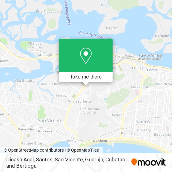Dicasa Acai map