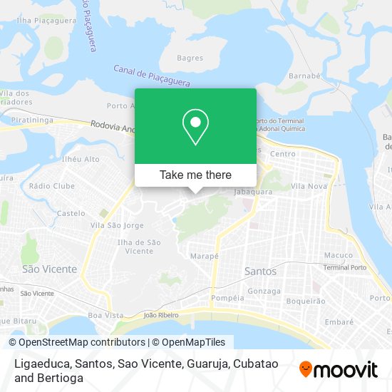 Ligaeduca map