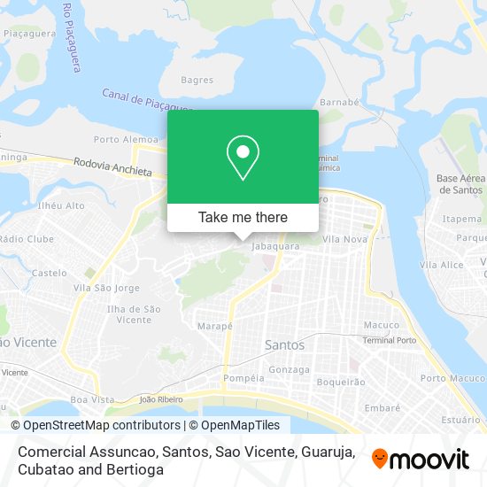 Mapa Comercial Assuncao