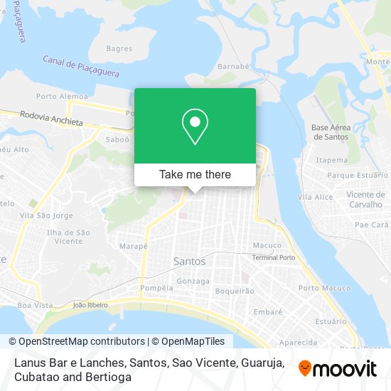 Lanus Bar e Lanches map