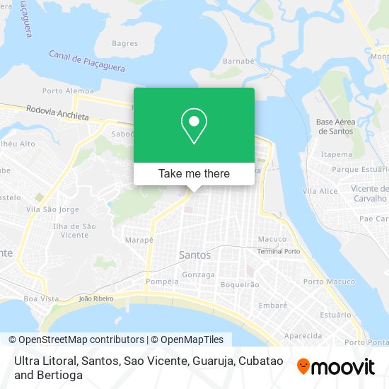 Ultra Litoral map