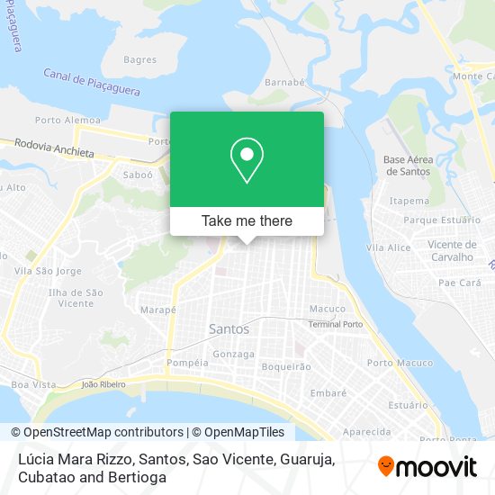 Mapa Lúcia Mara Rizzo