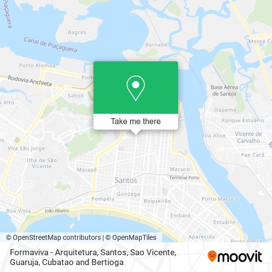 Mapa Formaviva - Arquitetura