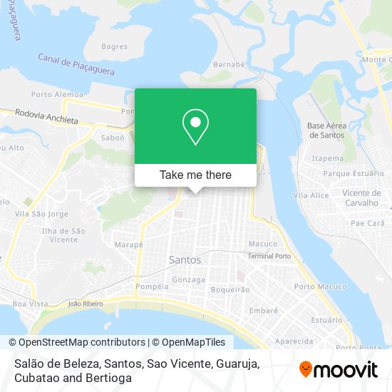 Salão de Beleza map