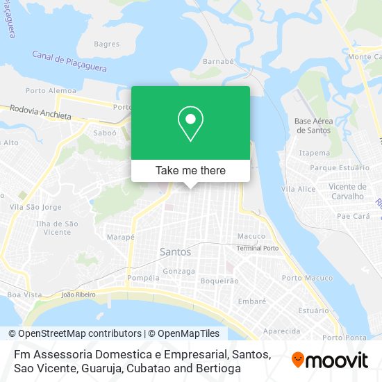 Fm Assessoria Domestica e Empresarial map