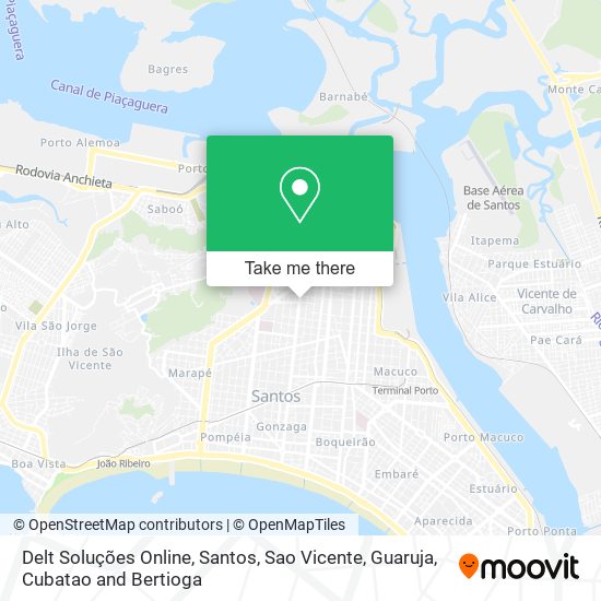 Delt Soluções Online map