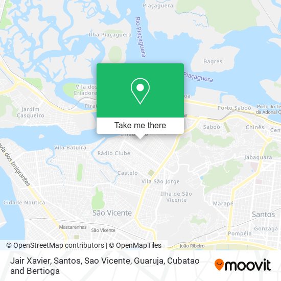 Jair Xavier map