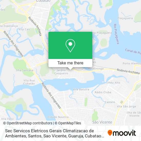 Sec Servicos Eletricos Gerais Climatizacao de Ambientes map