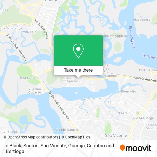 d'Black map